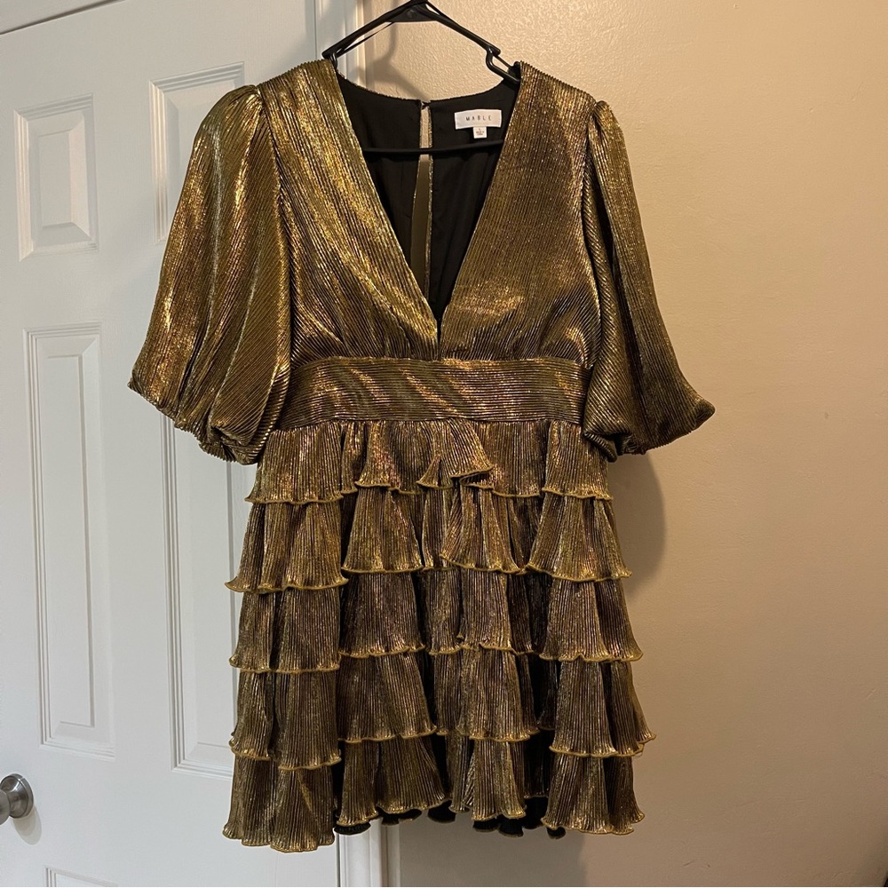 NWT - Mable Good Frilly Dress, Size L